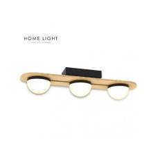 HOME LIGHT SOLEA 5 LUSTER 21W 3000/4000/6000K CRNA/DRVO HOME LIGHT SOLEA 5 LUSTER 21W 3000/4000/6000K CRNA/DRVO