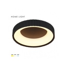 HOME LIGHT Solea 71 CCT LED plafonjera crna
