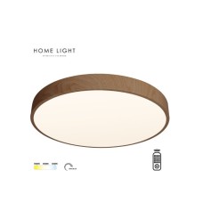 HOME LIGHT Solea 87 CCT LED plafonjera drvo HOME LIGHT Solea 87 CCT LED plafonjera drvo