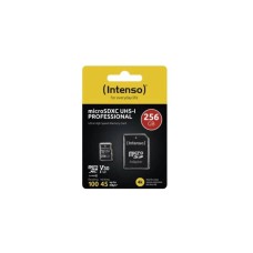 INTENSO Micro SDXC 256GB UHS-I Professional 3433492 + adapter INTENSO Micro SDXC 256GB UHS-I Professional 3433492 + adapter