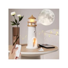 JWD LED ambient lampa Svetionik sa BT zvucnikom, daljinskim upravljac JWD LED ambient lampa Svetionik sa BT zvucnikom, daljinskim upravljac