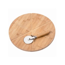 KESPER KSP58462 Daska za pizzu bambus 32 cm sa točkićem za sečenje (KSP58462) KESPER KSP58462 Daska za pizzu bambus 32 cm sa točkićem za sečenje (KSP58462)