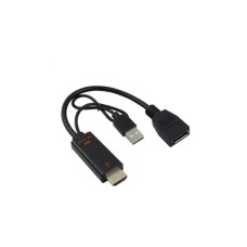 KETTZ HDMI M. na Displayport M. F. Konvertor H2DP-023 0.23CM 4K 60Hz KETTZ HDMI M. na Displayport M. F. Konvertor H2DP-023 0.23CM 4K 60Hz