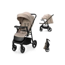 KINDERKRAFT Kolica za bebe sa tacnom trig 3 beige KINDERKRAFT Kolica za bebe sa tacnom trig 3 beige