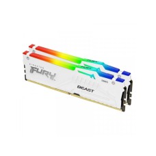 KINGSTON DIMM DDR5 32GB 2x16kit 5.600MHz FURY Beast White RGB EXPO KF556C36BWEAK2-32