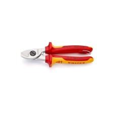 KNIPEX Makaze za kablove izolovane VDE hromirane 165mm mogućnost kačenja – 95 12 165 T