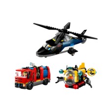 LEGO 60462 Remiks helikoptera, vatrogasnog vozila i podmornice LEGO 60462 Remiks helikoptera, vatrogasnog vozila i podmornice