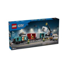 LEGO 60509 Lučki teretni voz sa kranom i kamionom