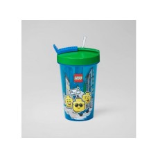 LEGO ČAŠA SA POKLOPCEM I SLAMKOM: DEČAK LEGO ČAŠA SA POKLOPCEM I SLAMKOM: DEČAK