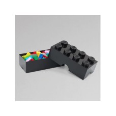 LEGO KUTIJA ZA ODLAGANJE ILI UŽINU, MALA (8): CRNA LEGO KUTIJA ZA ODLAGANJE ILI UŽINU, MALA (8): CRNA