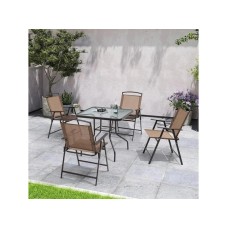 Lemon Planet Baštenski set sto i sklopive stolice za 4 osobe 24-SA0123K Lemon Planet Baštenski set sto i sklopive stolice za 4 osobe 24-SA0123K