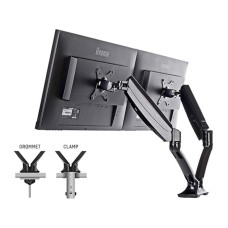 LIYAMA DS3002C-B1 - Mounting kitfor 2 monitors (adjustable arm) black screen size: 10''-27'' desk-mountable LIYAMA DS3002C-B1 - Mounting kitfor 2 monitors (adjustable arm) black screen size: 10''-27'' desk-mountable