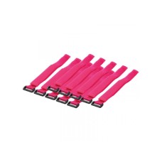 LOGILINK Čičak trakice za vezivanje kablova Velcro 500x20mm 10kom (Roze)