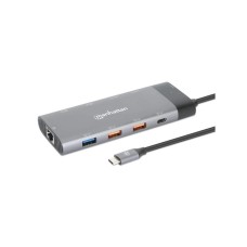 MANHATTAN Docking station 10u1 USB-C - 2xHDMI/5xUSB/LAN/PD 100W (130714) MANHATTAN Docking station 10u1 USB-C - 2xHDMI/5xUSB/LAN/PD 100W (130714)
