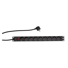 MAXPRO LINE Napojna letva 19 inča, 9 mesta, 16A LAN04089