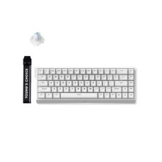 MCHOSE Gaming tastatura Ace 68 White No RGB/Ice Blue Magnetic switch