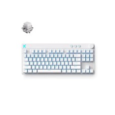 MCHOSE Gaming tastatura Mix 87 White/Mount Tai Magnetic switch GT