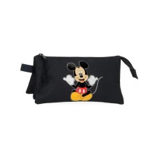 MICKEY CHEERFUL prazna pernica sa 3 pregrade