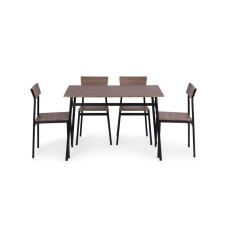 ModernHome Trpezarijski set Sto + 4 stolice Malmo