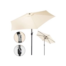 ModernHome Veliki ugaoni suncobran Beige ModernHome Veliki ugaoni suncobran Beige