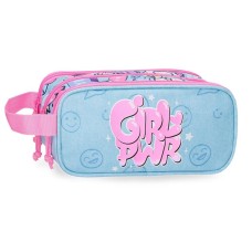 MOVOM MOVOM GIRL POWER prazna pernica sa 3 pregrade MOVOM MOVOM GIRL POWER prazna pernica sa 3 pregrade