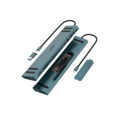 MS MOBILE Dock stanica multifunkcionalna USB Type-C 17u1 sa prikljuckom M.2 SSD (OTN-9399) Onten MS MOBILE Dock stanica multifunkcionalna USB Type-C 17u1 sa prikljuckom M.2 SSD (OTN-9399) Onten