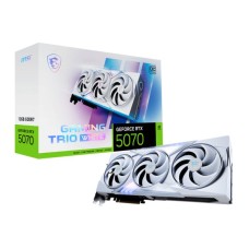 MSI NVidia GeForce RTX 5070 12G GAMING TRIO OC WHITE GDDR7 192bit MSI NVidia GeForce RTX 5070 12G GAMING TRIO OC WHITE GDDR7 192bit