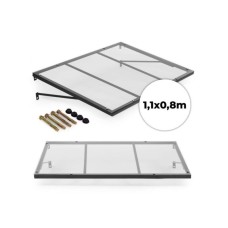 MultiGarden Nadstrešnica za ulazna vrata 113 x 80 cm sa UV zaštitom MultiGarden Nadstrešnica za ulazna vrata 113 x 80 cm sa UV zaštitom
