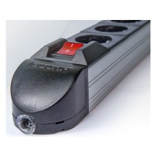 MULTIP Produžni kabl Multip 1001064 sa 6 utičnica/prekidač/ 3m