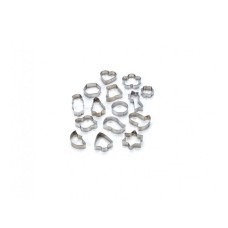 Nava NV10-186-014 Kalupi za kolačiće Inox 15 oblika Nava NV10-186-014 Kalupi za kolačiće Inox 15 oblika
