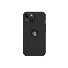Nillkin Super Frost Pro za iPhone 15 (6.1) crna (logo cut) Nillkin Super Frost Pro za iPhone 15 (6.1) crna (logo cut)