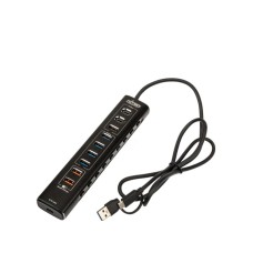 NITRO CONCEPTS UH1 HIBRID USB HUB 10 PORTOVA NITRO CONCEPTS UH1 HIBRID USB HUB 10 PORTOVA