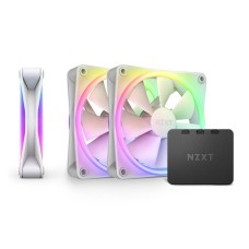 NZXT F120 RGB Duo Triple Pack 120mm ventilator beli (RF-D12TF-W1)