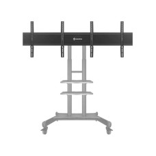 ONKRON Dual Screen VESA Panel Accessory for TS1881 Mobile TV Stand up to 90.9 kg, Black