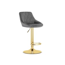 Oskar Barska stolica Kast grey / gold baza