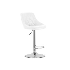 Oskar Barska stolica Kast white eco / chrom baza Oskar Barska stolica Kast white eco / chrom baza