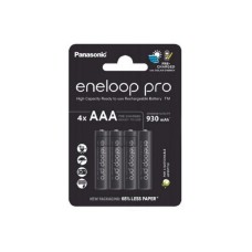 PANASONIC Eneloop pro AAA/4B 930mAh black BK-4HCDE/4CP PANASONIC Eneloop pro AAA/4B 930mAh black BK-4HCDE/4CP