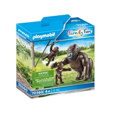 PLAYMOBIL Family Fun Gorila sa bebama PLAYMOBIL Family Fun Gorila sa bebama