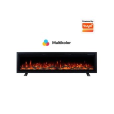PROSTO Smart elekt. 50'' 3u1 multikolor kamin 1800W PROSTO Smart elekt. 50'' 3u1 multikolor kamin 1800W