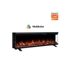 PROSTO Smart elekt. panorama 50'' 3u1 kamin 1800W