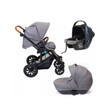 Puerri Trio sistem Diamond, Dark Grey Puerri Trio sistem Diamond, Dark Grey