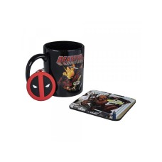 Pyramid International Deadpool - Mug, Coaster & Keychain Set Pyramid International Deadpool - Mug, Coaster & Keychain Set