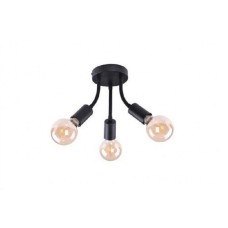 RABALUX Plafonjera Almus 3x60W crna 6808 RABALUX Plafonjera Almus 3x60W crna 6808