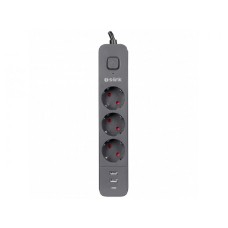 S-LINK Produžni kabl SPG03U 3 utičnice 2XUSB 1X TIP-C 1.5M crni (18926) S-LINK Produžni kabl SPG03U 3 utičnice 2XUSB 1X TIP-C 1.5M crni (18926)