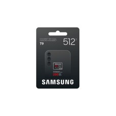 SAMSUNG MicroSD 512GB, T9, UHS-I U3 V30 A2, za 4K i FHD snimanje (MB-MH512T/WW)