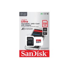 SANDISK Micro SDXC 256GB Ultra, SDSQUAC-256G-GN6MA + Adapter