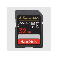SANDISK SDHC 32GB Extreme Pro 100MB/s V30 UHS-I U3 SANDISK SDHC 32GB Extreme Pro 100MB/s V30 UHS-I U3