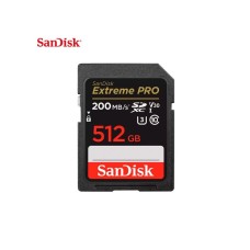 SANDISK SDXC 512GB Extreme Pro 200MB/s V30 UHS-I Class10 U3 V30 SANDISK SDXC 512GB Extreme Pro 200MB/s V30 UHS-I Class10 U3 V30