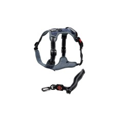 Savacoop Povodac sa amom L - Džins dezen za pse od 15 do 25kg