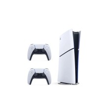 SONY Konzola PlayStation 5 - 825GB Slim - Digital Edition + Dualsense White SONY Konzola PlayStation 5 - 825GB Slim - Digital Edition + Dualsense White